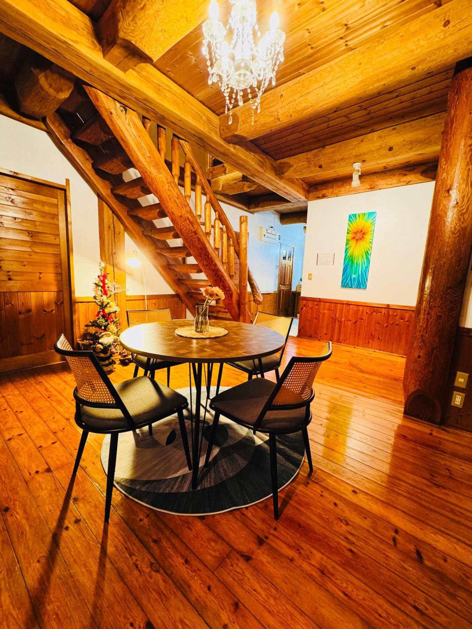 Hotel Yufuin Log House No Yado Tom Sawyer Exterior foto