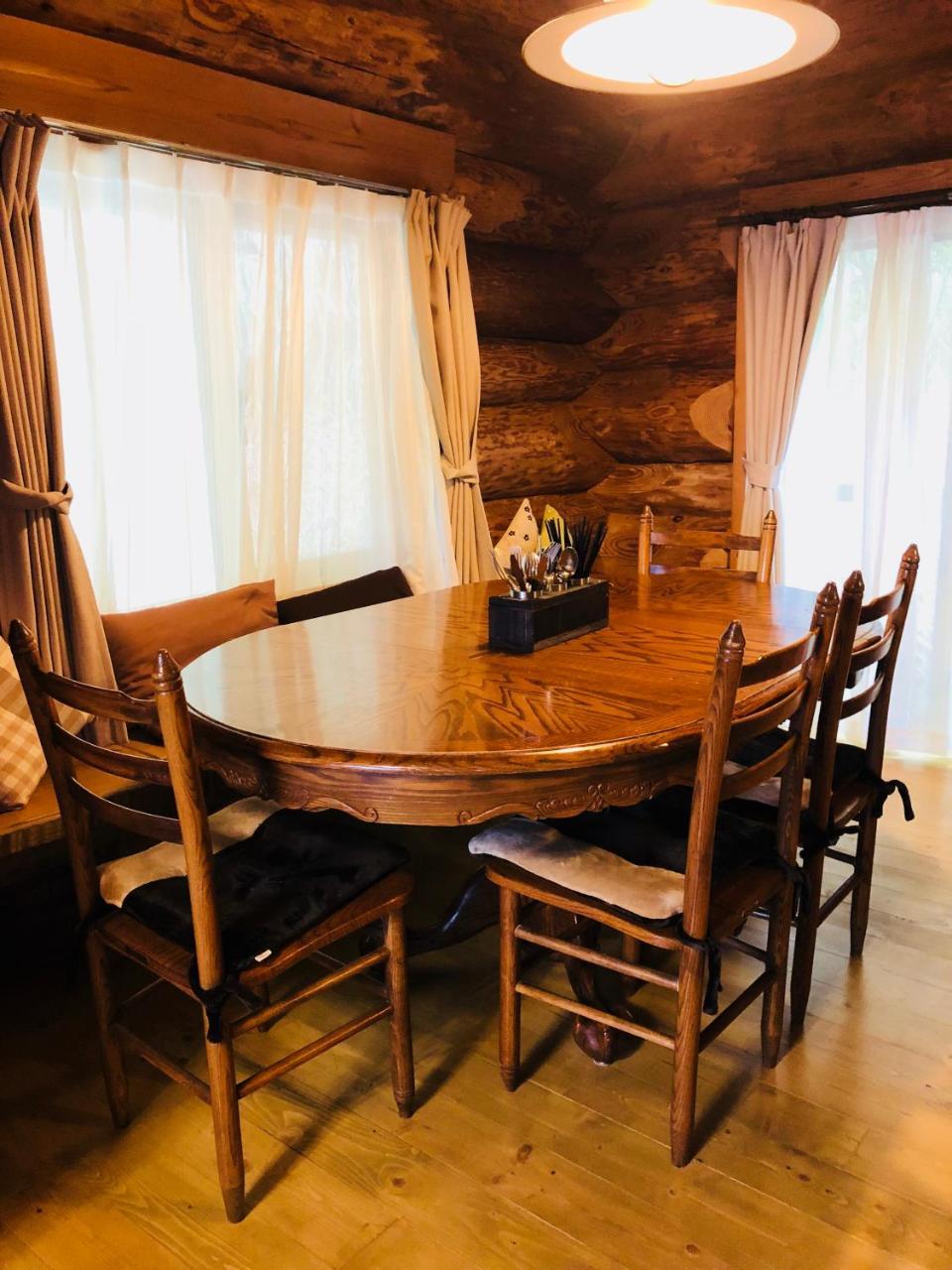 Hotel Yufuin Log House No Yado Tom Sawyer Exterior foto